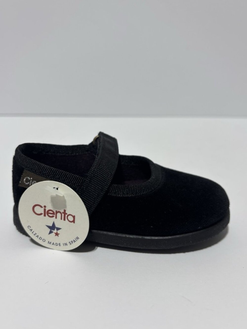 Cienta Toddlers’ 400075 Black Mary Jane Shoes, Girls’ US 4 M, EUR 20